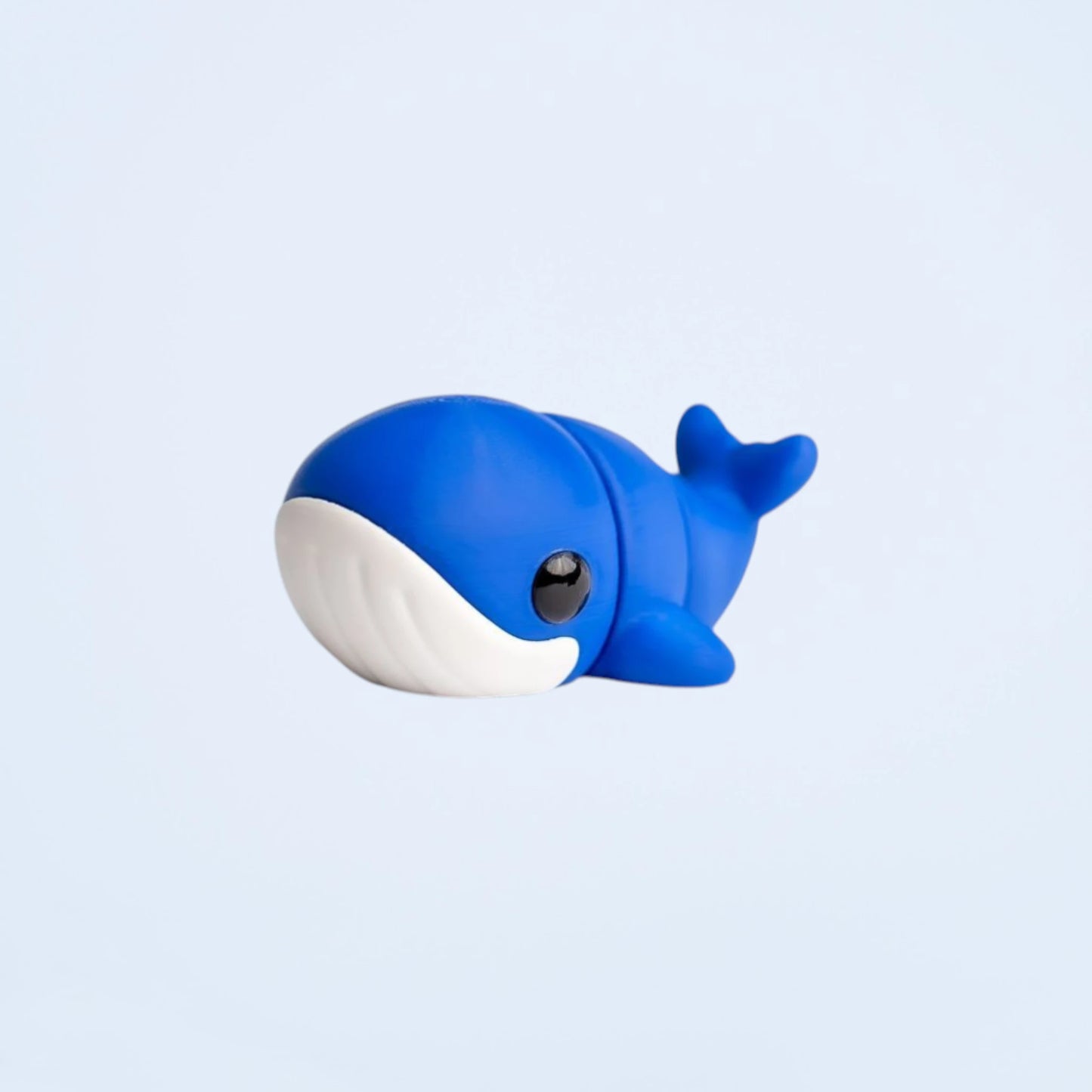 Baleine bleue articulée 3D – Jouet fidget mignon et relaxant