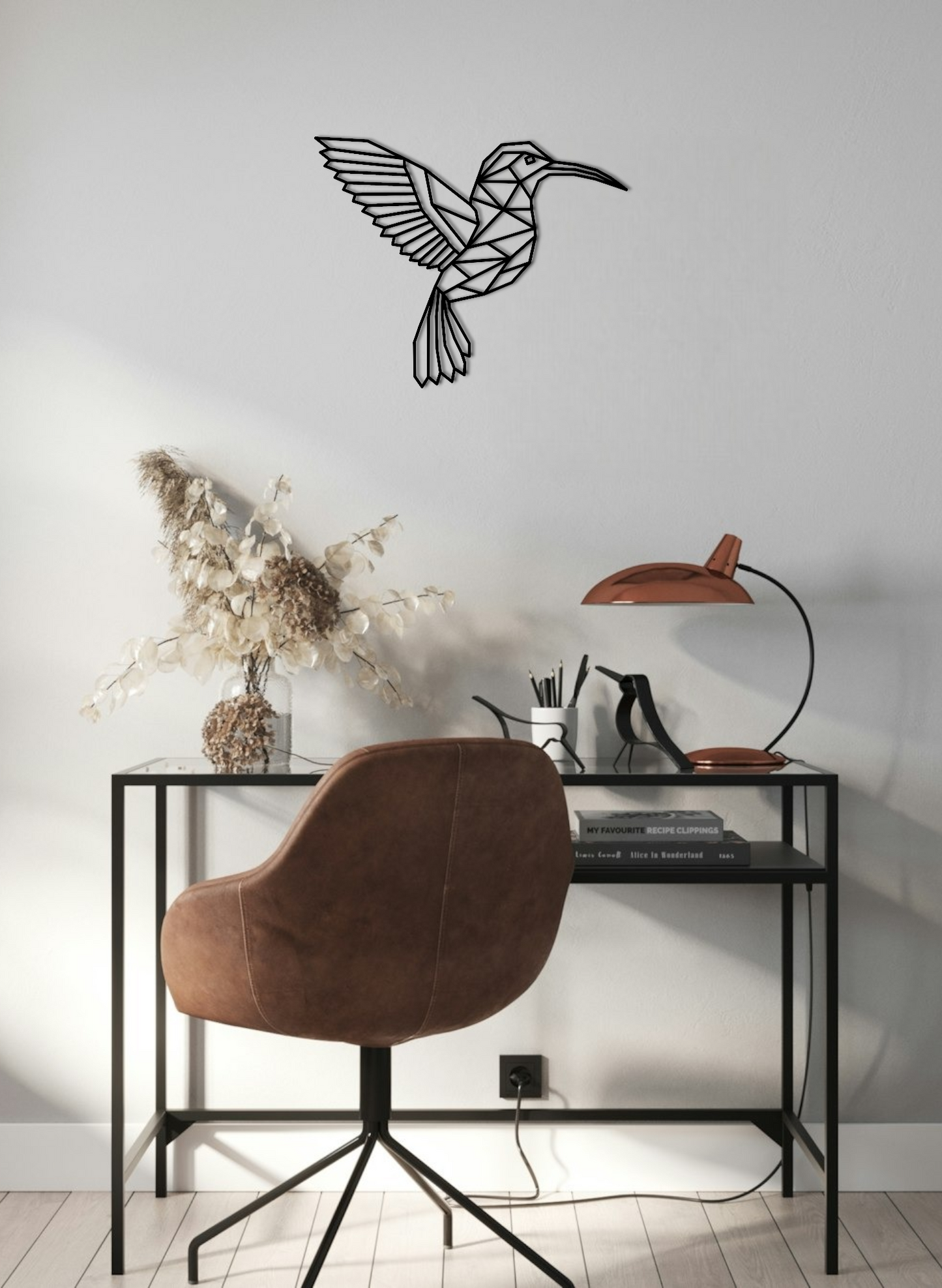 Vivacité Ailée : Décoration Murale Colibri
