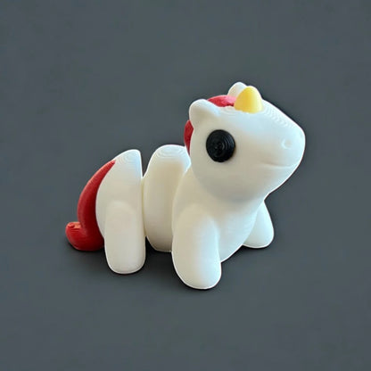 Mini Bébé Licorne Articulé 🦄 – Jouet Ludique pour Enfants