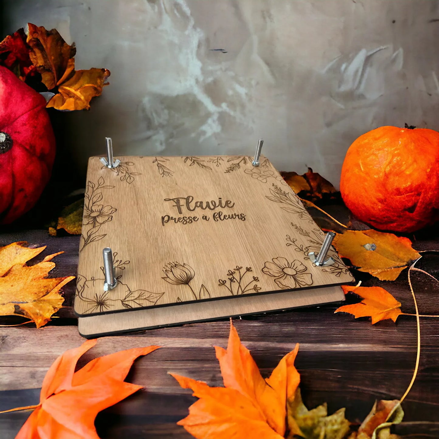 Presse à Fleurs Herbier - Séchoir à Fleurs et Plantes pour Artisanat et Décoration