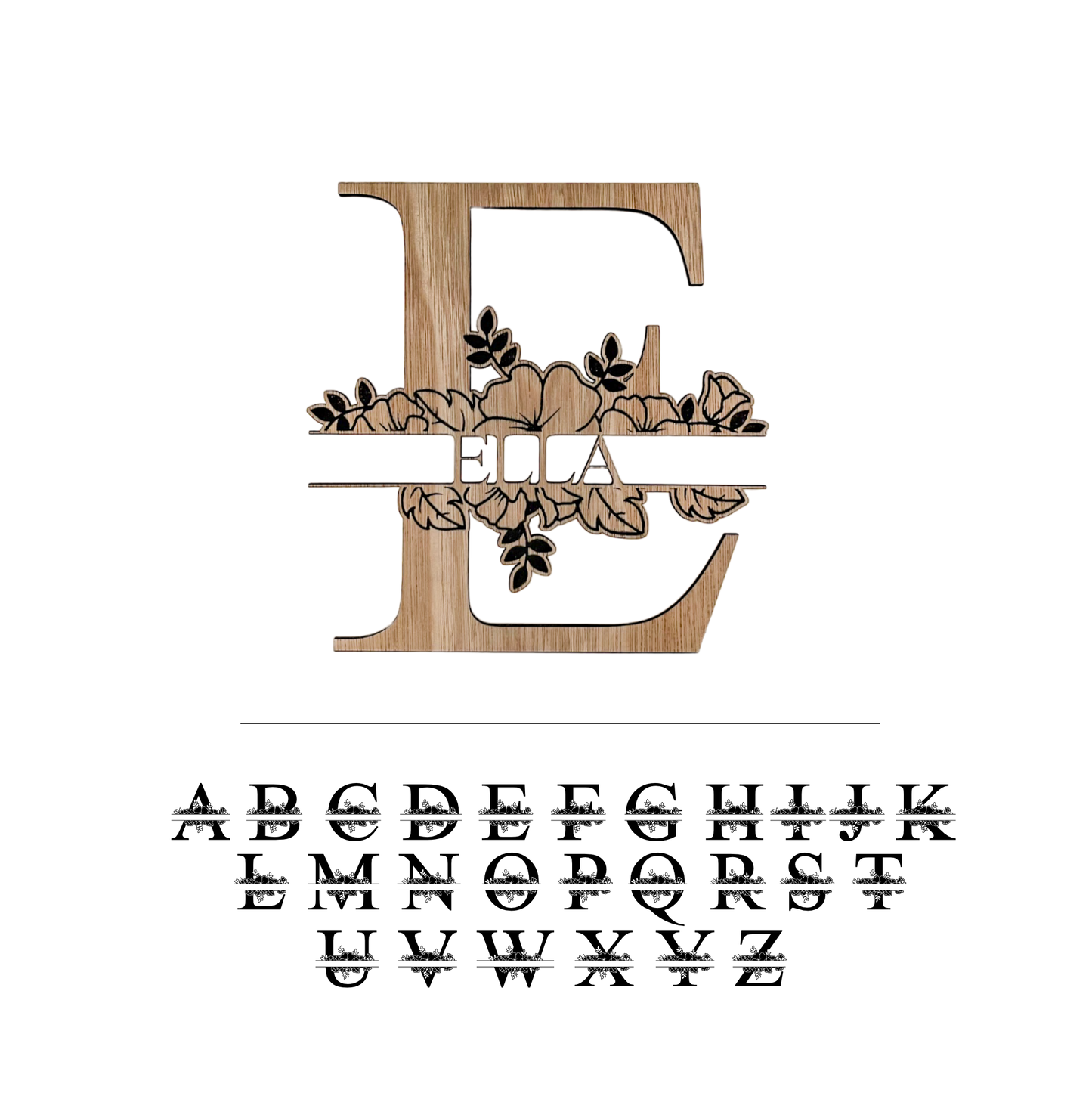 Klaproos  - Monogram