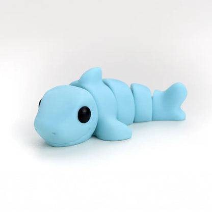 Mini Requin Articulé 🦈 – Jouet Ludique & Fidget pour Enfants (5+)
