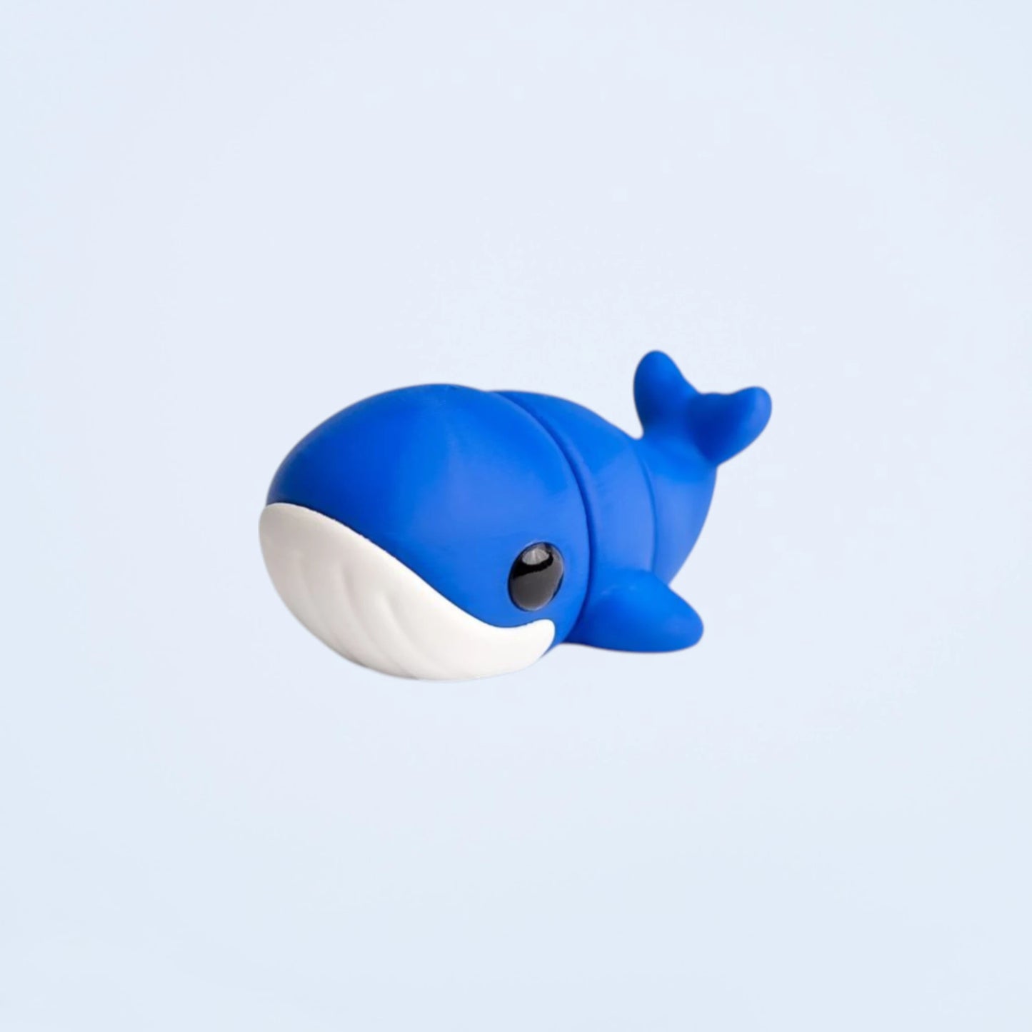 Baleine bleue articulée 3D – Jouet fidget mignon et relaxant