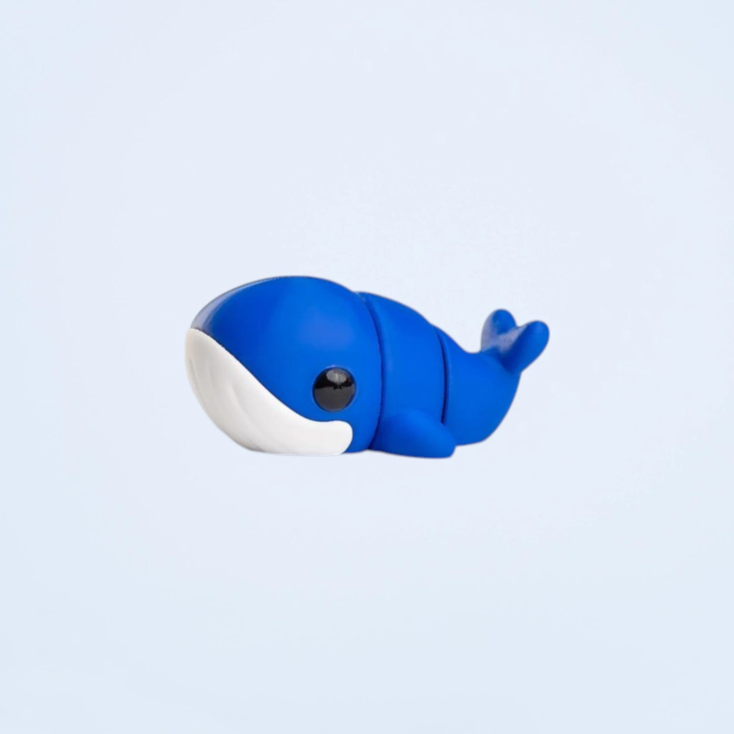 Baleine bleue articulée 3D – Jouet fidget mignon et relaxant