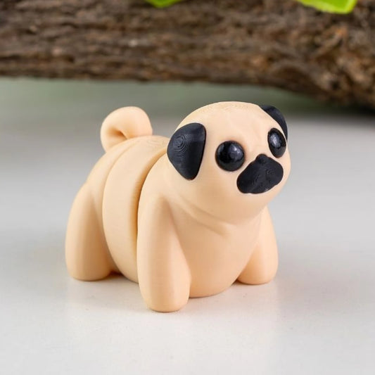 Mini Carlin Articulé 🐶 – Jouet Ludique & Fidget Anti-Stress pour Enfants