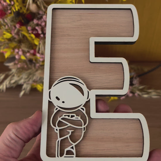 Video des lettres en bois