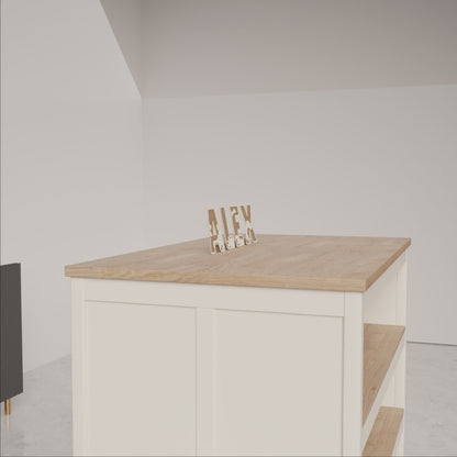 Lettres en Bois Personnalisées - Thème  Dinosaures - Décoration Chambre d'Enfant